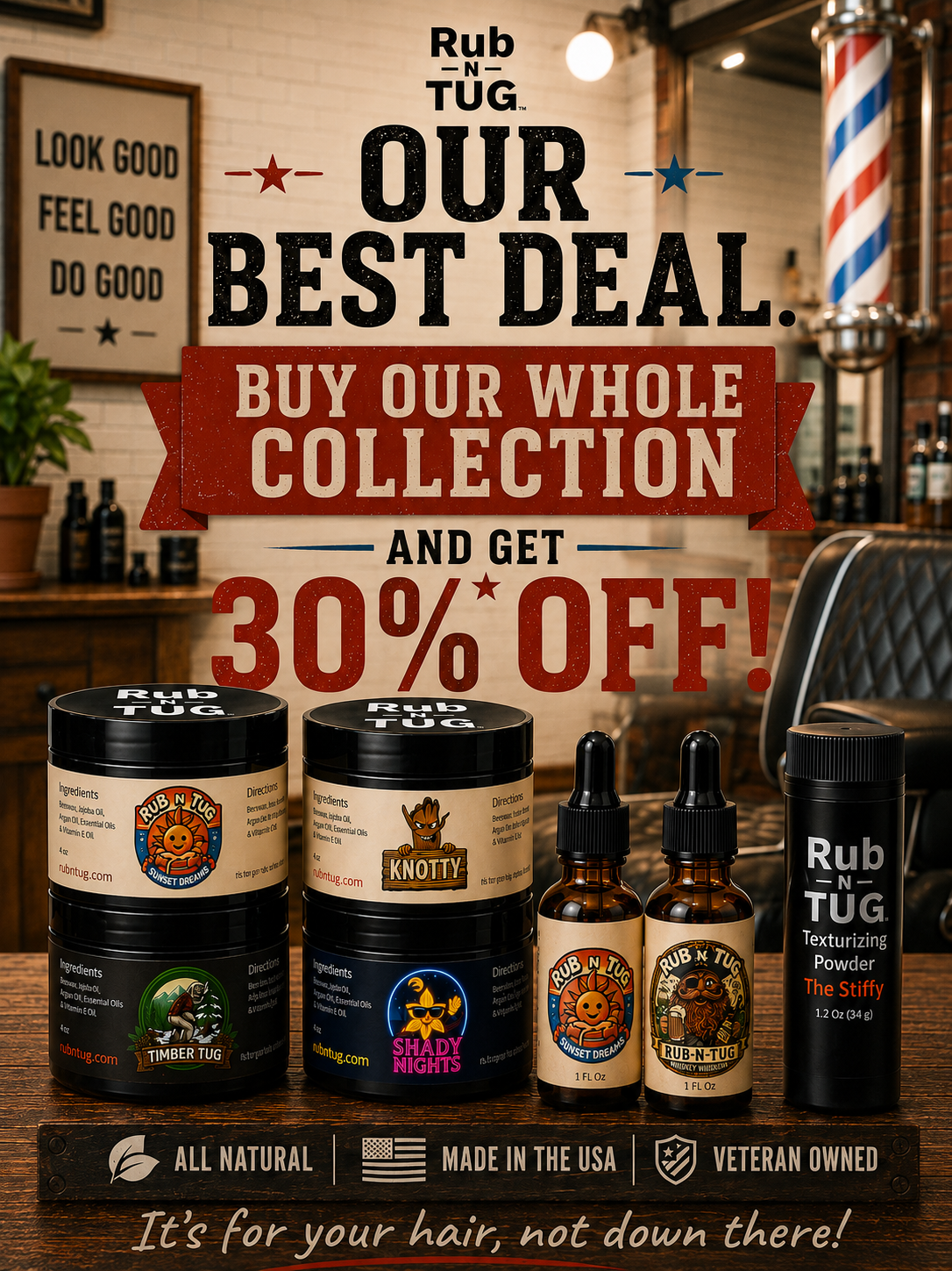 Rub N Tug Whole Collection Bundle and Save 30%