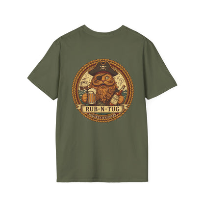 "Whiskey Whiskers" Unisex Softstyle T-Shirt