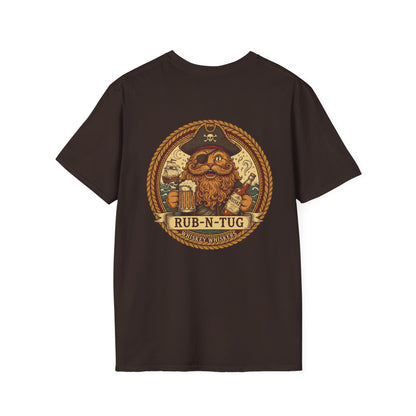 "Whiskey Whiskers" Unisex Softstyle T-Shirt