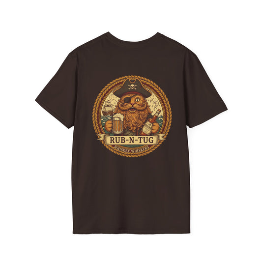 "Whiskey Whiskers" Unisex Softstyle T-Shirt